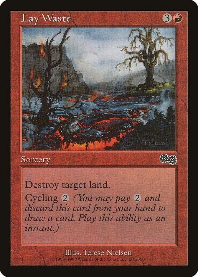 Magic: The Gathering MTG Single Lay Waste [Urza's Saga]