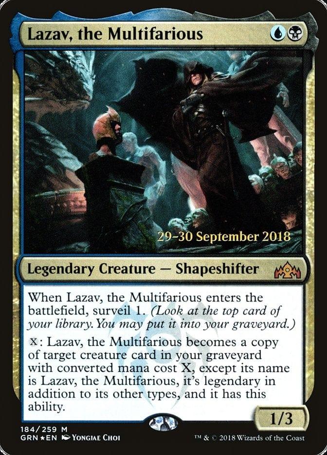 Magic: The Gathering MTG Single Lazav, the Multifarious  [Guilds of Ravnica Prerelease Promos]