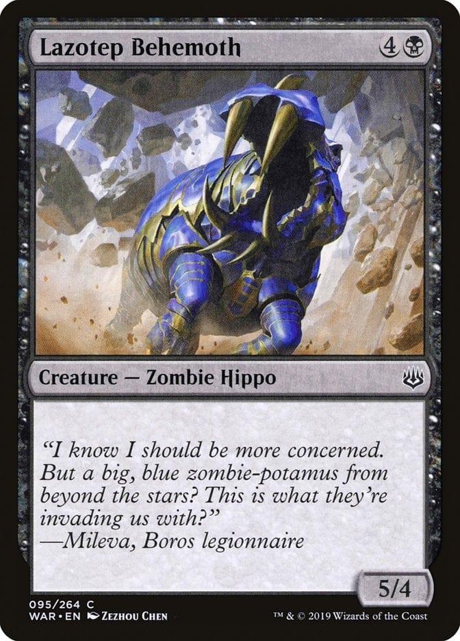 Magic: The Gathering MTG Single Lazotep Behemoth [War of the Spark]