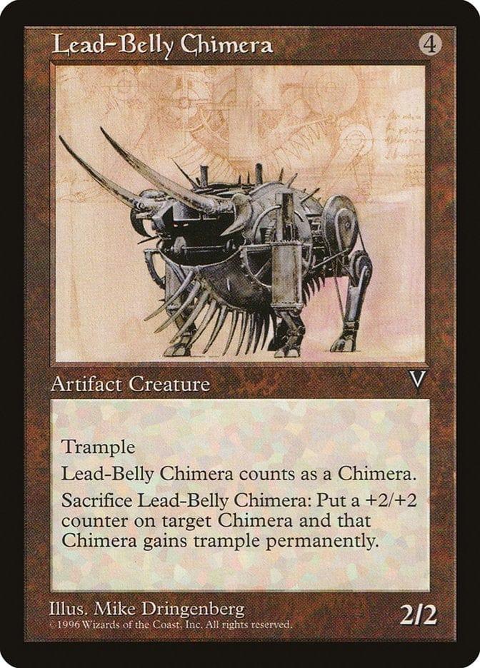 Magic: The Gathering MTG Single Lead-Belly Chimera [Visions]