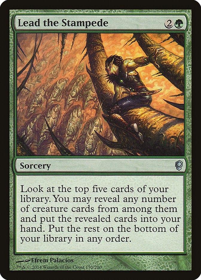 Magic: The Gathering MTG Single Lead the Stampede [Conspiracy]