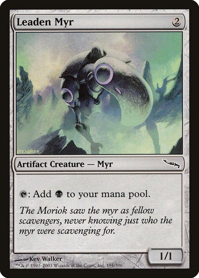 Magic: The Gathering MTG Single Leaden Myr [Mirrodin]