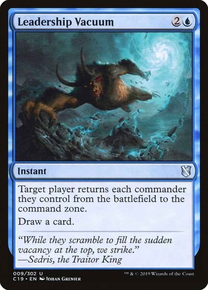 Magic: The Gathering MTG Single Leadership Vacuum [Commander 2019]