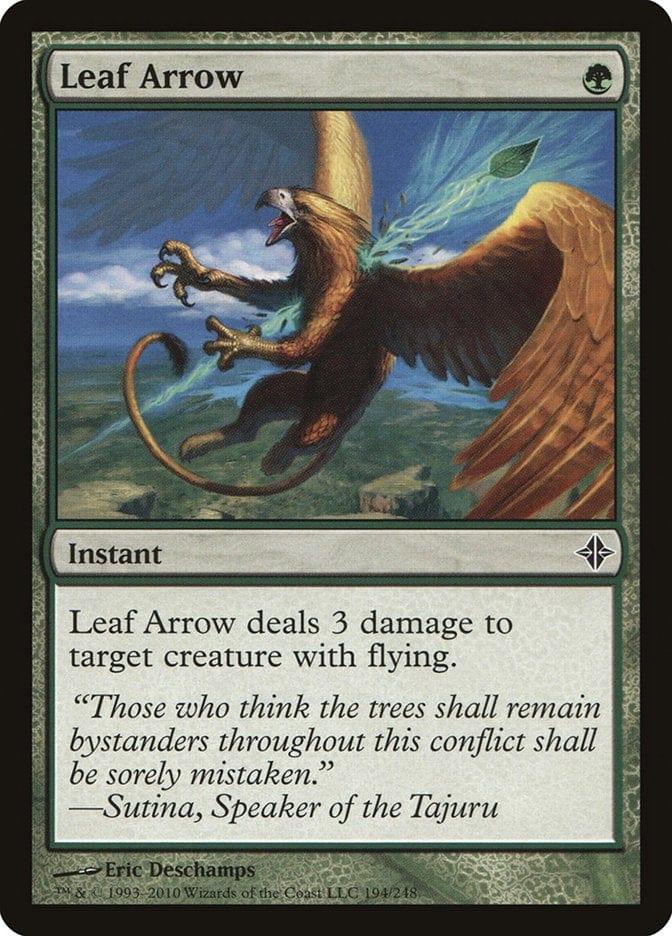Magic: The Gathering MTG Single Leaf Arrow [Rise of the Eldrazi]