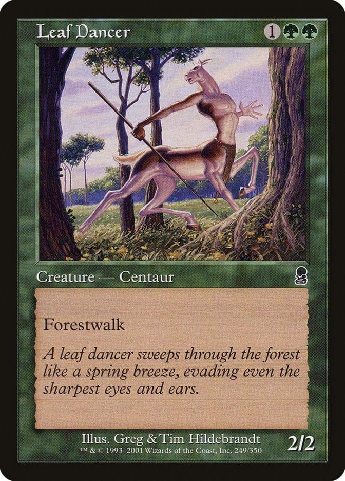 Magic: The Gathering MTG Single Leaf Dancer [Odyssey]