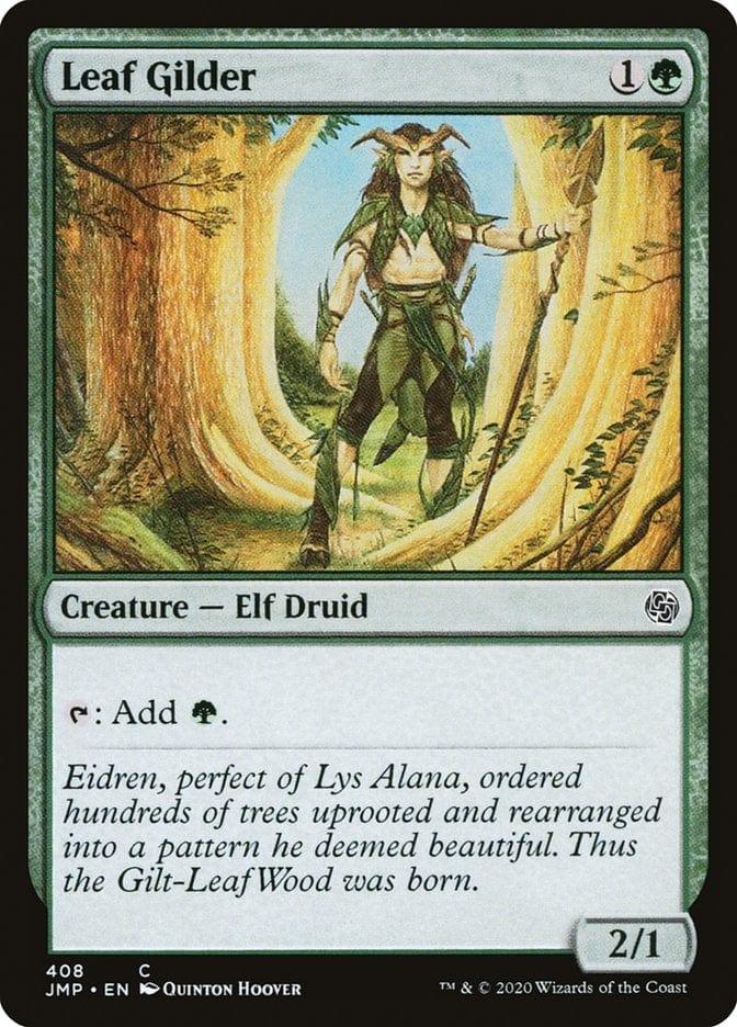 Magic: The Gathering MTG Single Leaf Gilder [Jumpstart]