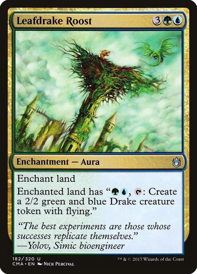 Magic: The Gathering MTG Single Leafdrake Roost [Commander Anthology]