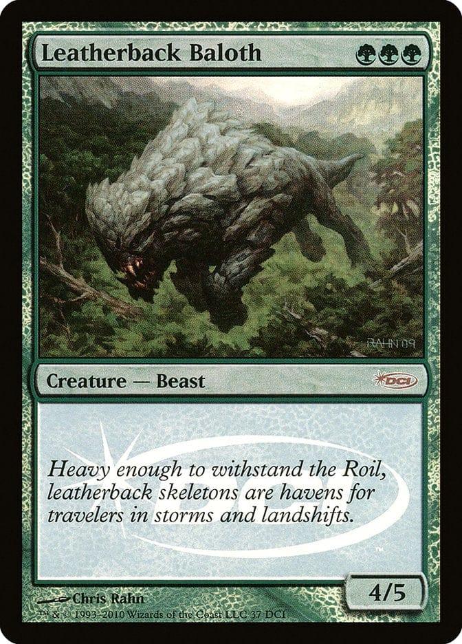 Magic: The Gathering MTG Single Leatherback Baloth [Wizards Play Network 2010]