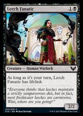 Magic: The Gathering MTG Single Leech Fanatic [Strixhaven: School of Mages]