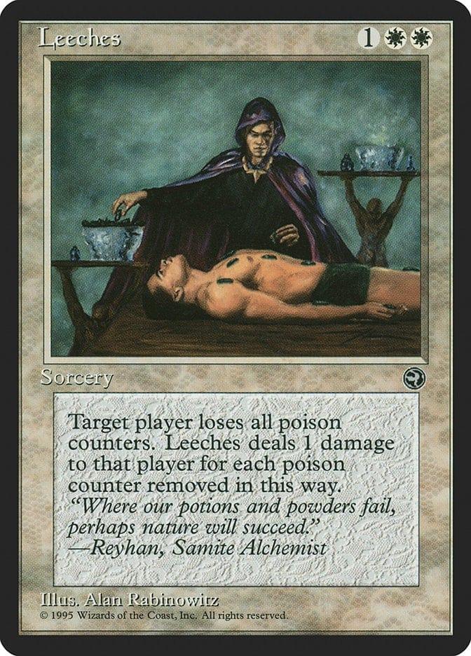Magic: The Gathering MTG Single Leeches [Homelands]