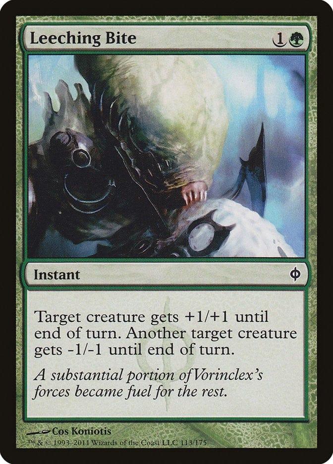 Magic: The Gathering MTG Single Leeching Bite [New Phyrexia]
