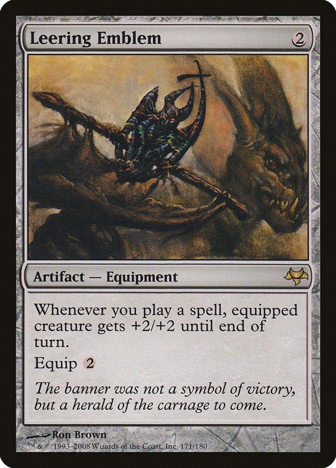 Magic: The Gathering MTG Single Leering Emblem [Eventide]