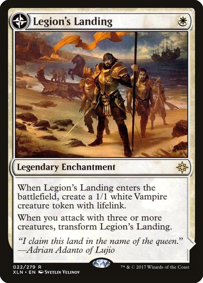 Magic: The Gathering MTG Single Legion's Landing // Adanto, the First Fort [Ixalan]