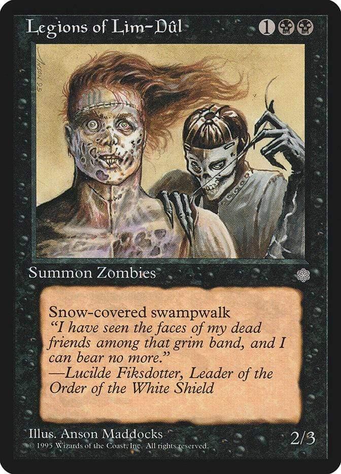 Magic: The Gathering MTG Single Legions of Lim-Dûl [Ice Age]
