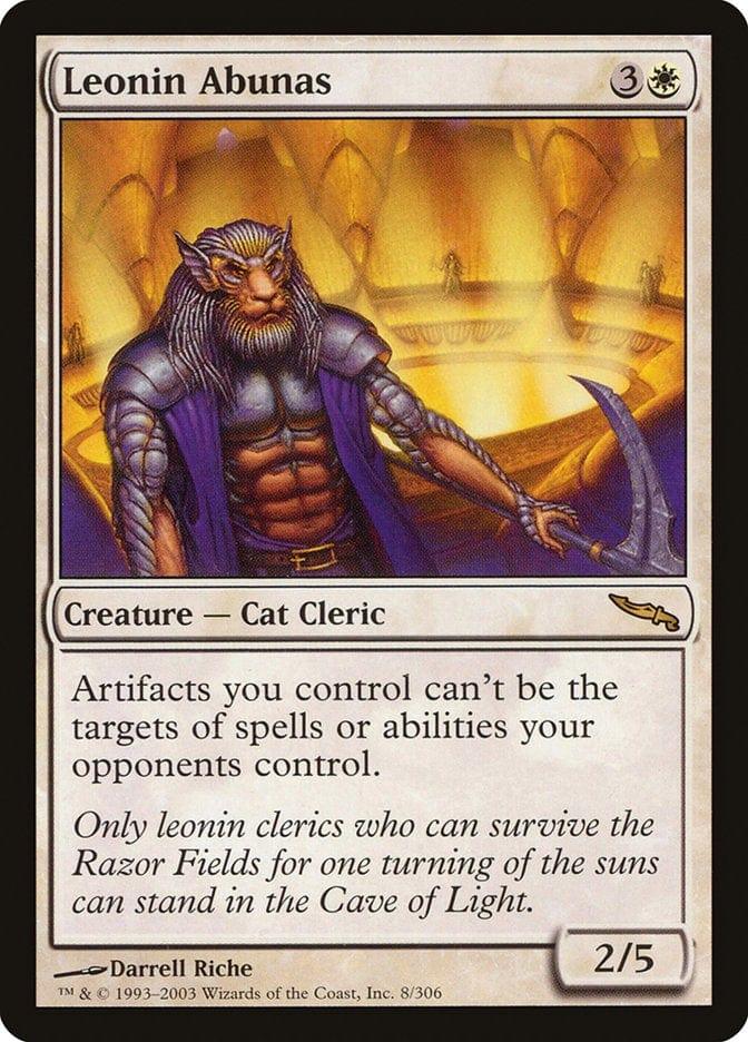 Magic: The Gathering MTG Single Leonin Abunas [Mirrodin]
