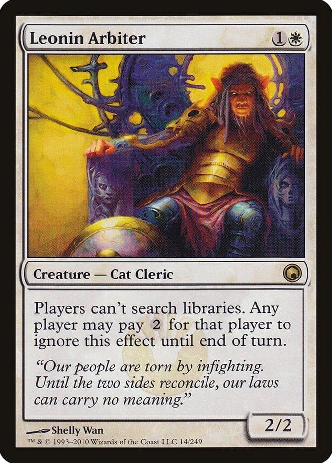 Magic: The Gathering MTG Single Leonin Arbiter [Scars of Mirrodin]