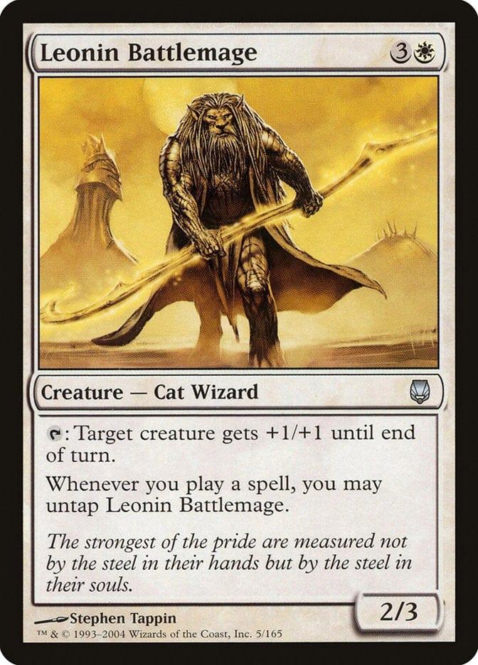 Magic: The Gathering MTG Single Leonin Battlemage [Darksteel]