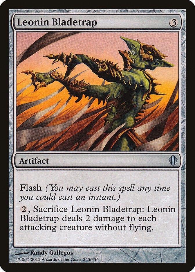 Magic: The Gathering MTG Single Leonin Bladetrap [Commander 2013]
