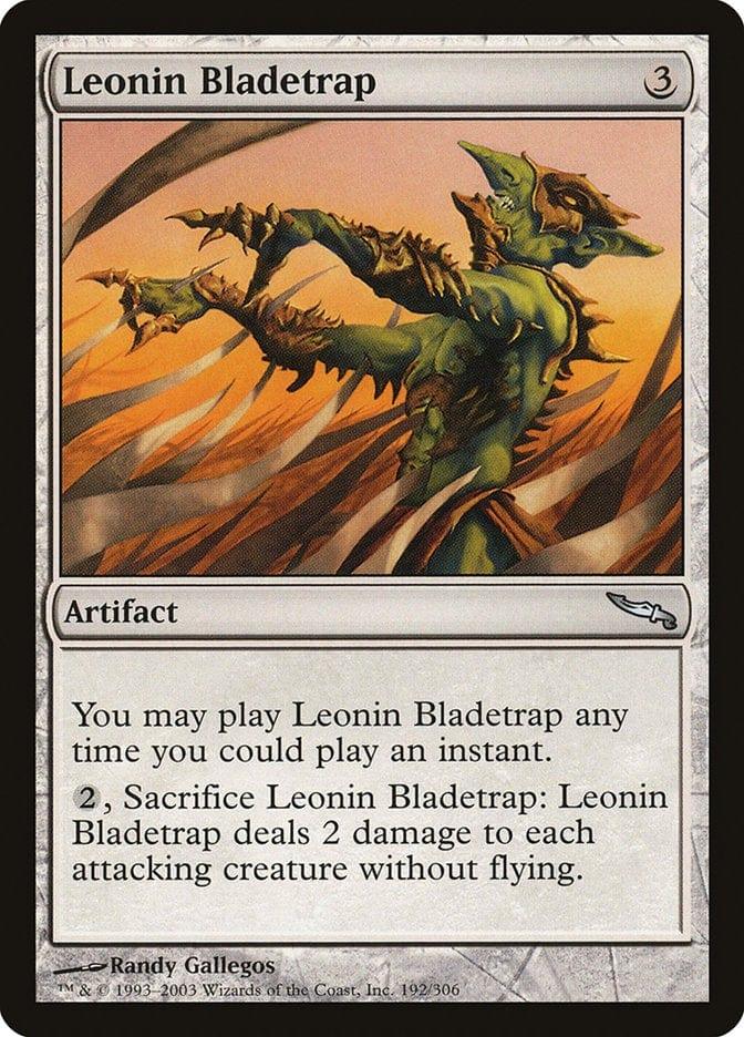 Magic: The Gathering MTG Single Leonin Bladetrap [Mirrodin]