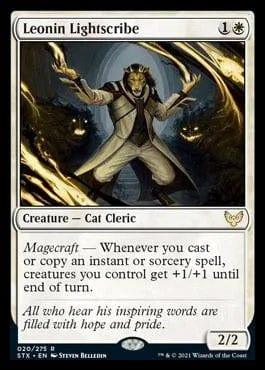 Magic: The Gathering MTG Single Leonin Lightscribe [Strixhaven: School of Mages]