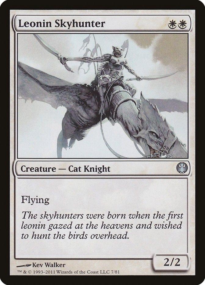 Magic: The Gathering MTG Single Leonin Skyhunter [Duel Decks: Knights vs. Dragons]
