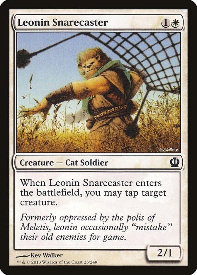 Magic: The Gathering MTG Single Leonin Snarecaster [Theros]