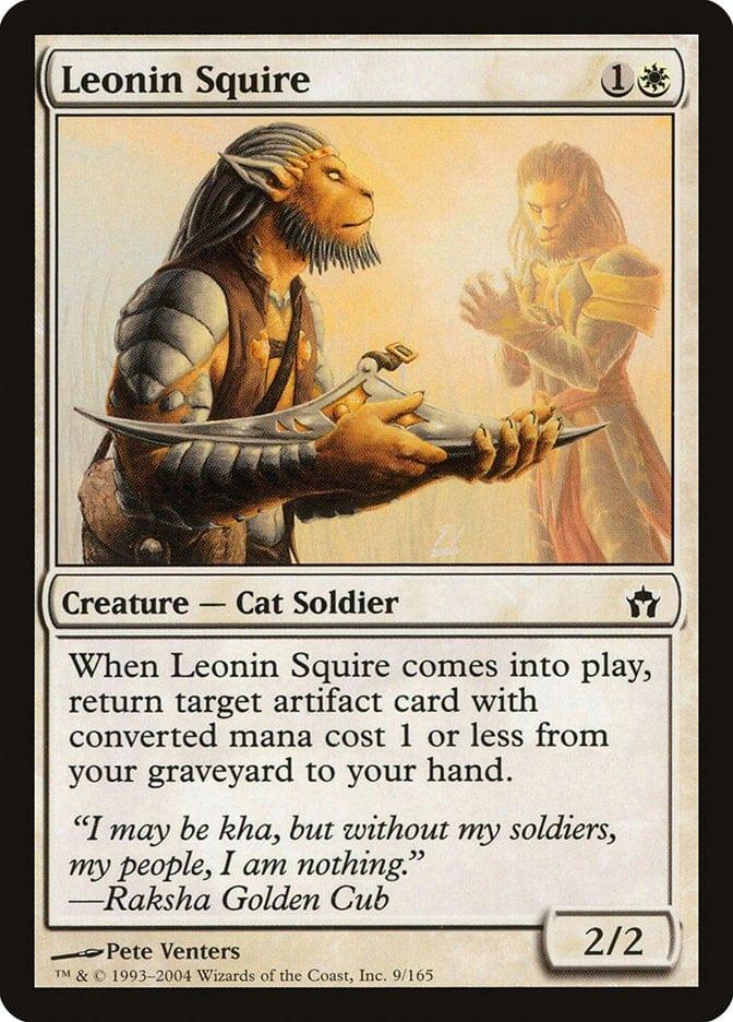 Magic: The Gathering MTG Single Leonin Squire [Fifth Dawn]