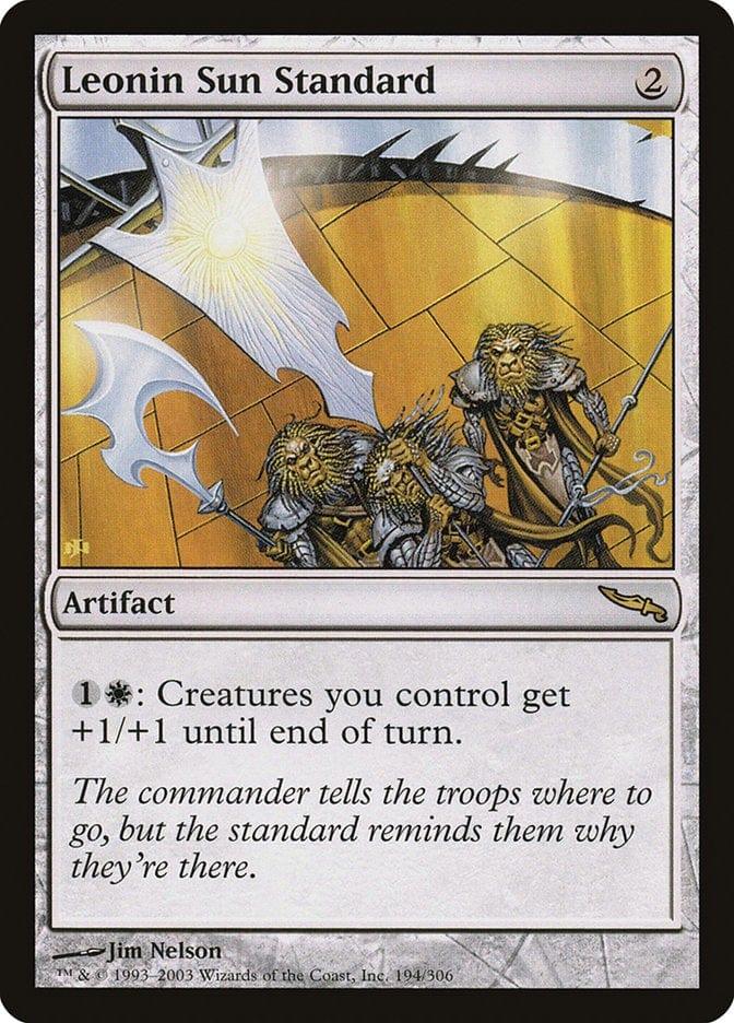 Magic: The Gathering MTG Single Leonin Sun Standard [Mirrodin]