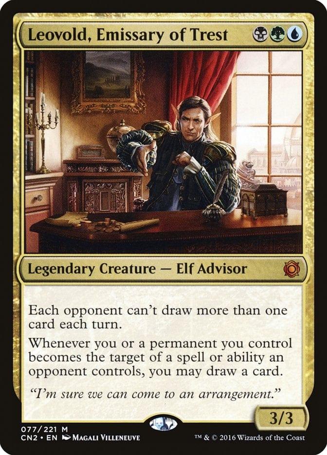 Magic: The Gathering MTG Single Leovold, Emissary of Trest [Conspiracy: Take the Crown]