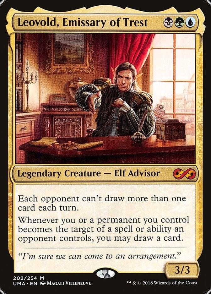Magic: The Gathering MTG Single Leovold, Emissary of Trest [Ultimate Masters]