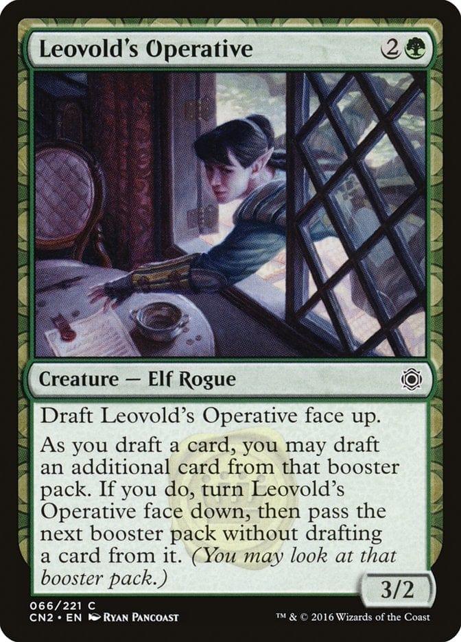 Magic: The Gathering MTG Single Leovold's Operative [Conspiracy: Take the Crown]
