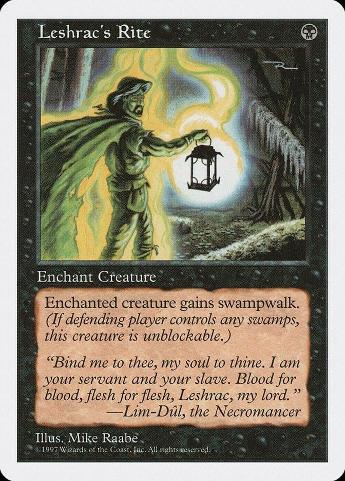 Magic: The Gathering MTG Single Leshrac's Rite [Fifth Edition]