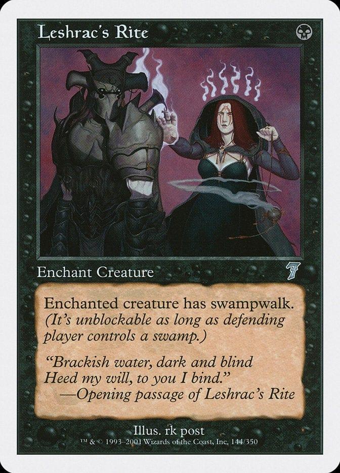Magic: The Gathering MTG Single Leshrac's Rite [Seventh Edition]