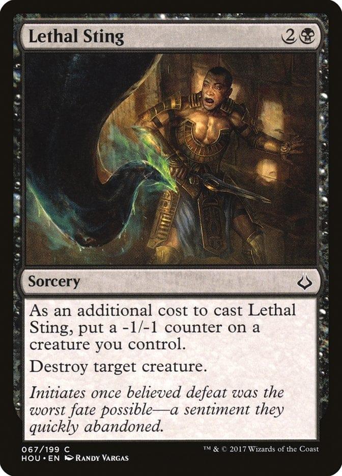 Magic: The Gathering MTG Single Lethal Sting [Hour of Devastation]