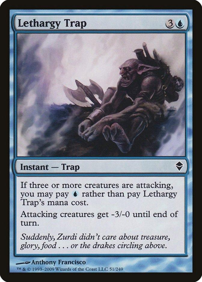 Magic: The Gathering MTG Single Lethargy Trap [Zendikar]