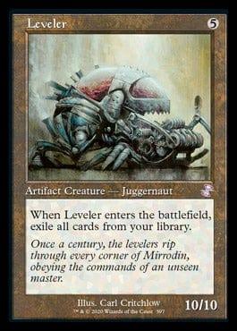 Magic: The Gathering MTG Single Leveler (Timeshifted) [Time Spiral Remastered]