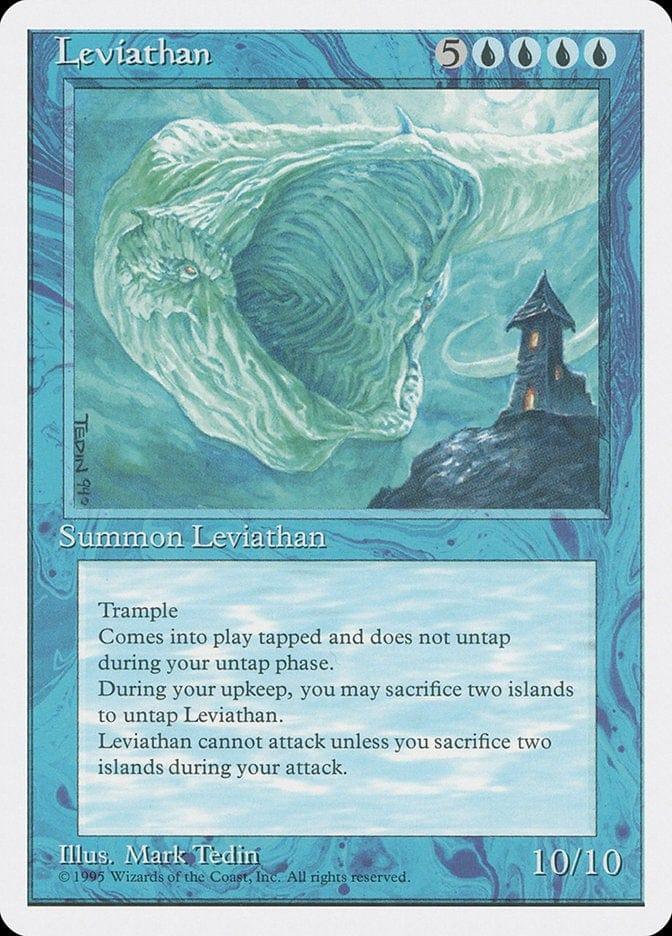 Magic: The Gathering MTG Single Leviathan [Fourth Edition]
