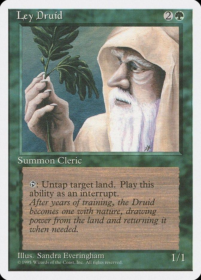 Magic: The Gathering MTG Single Ley Druid [Fourth Edition]