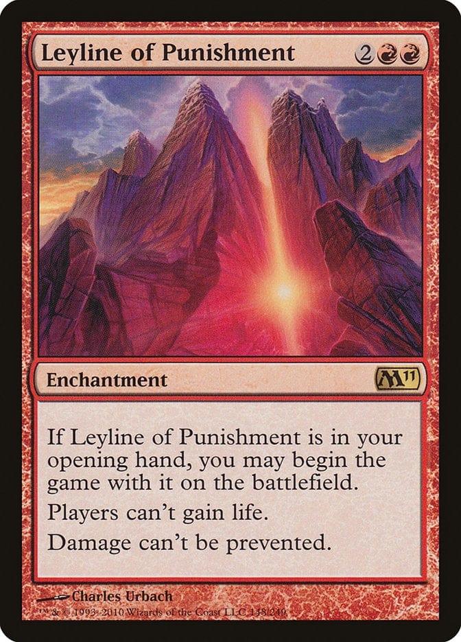 Magic: The Gathering MTG Single Leyline of Punishment [Magic 2011]