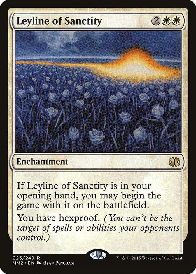 Magic: The Gathering MTG Single Leyline of Sanctity [Modern Masters 2015]
