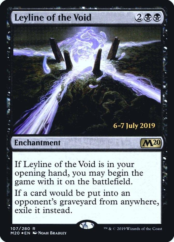 Magic: The Gathering MTG Single Leyline of the Void  [Core Set 2020 Prerelease Promos]