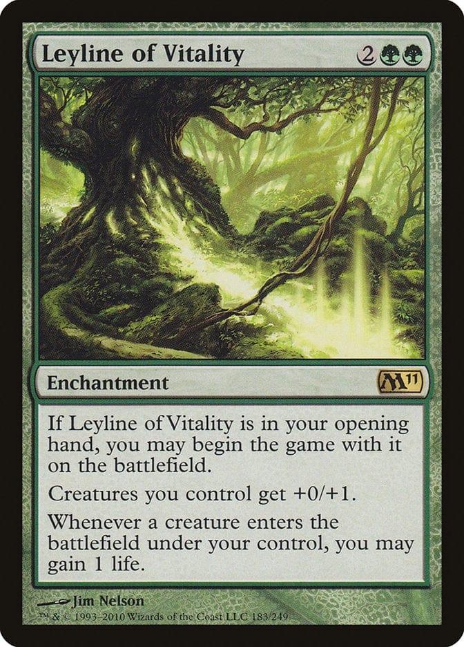 Magic: The Gathering MTG Single Leyline of Vitality [Magic 2011]