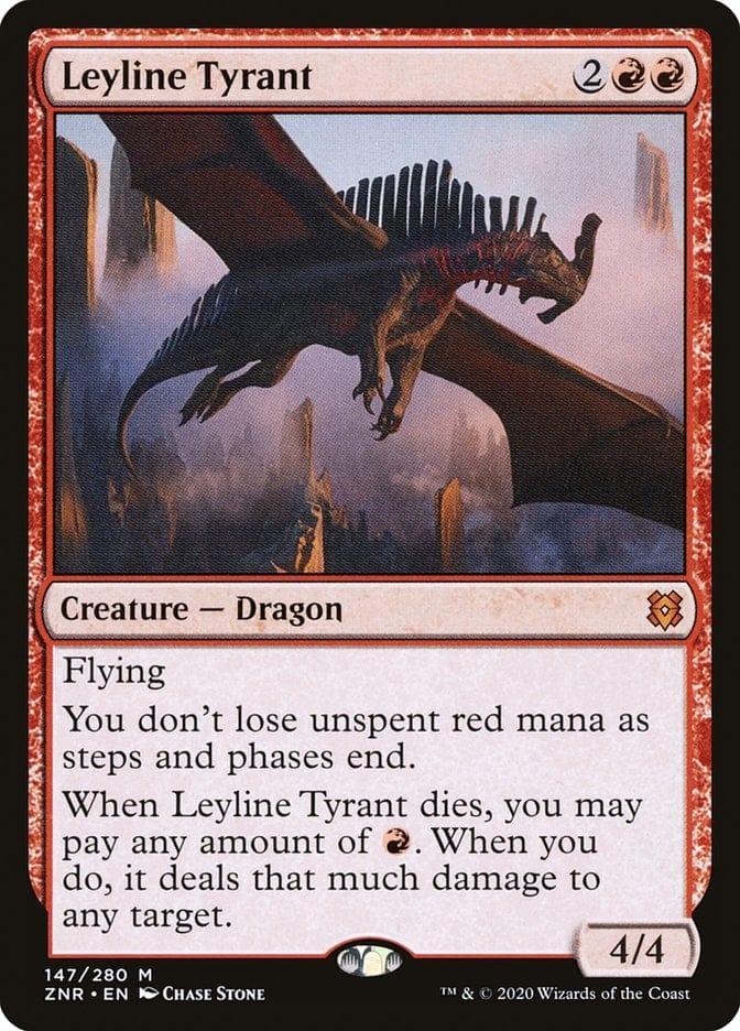 Magic: The Gathering MTG Single Leyline Tyrant [Zendikar Rising]