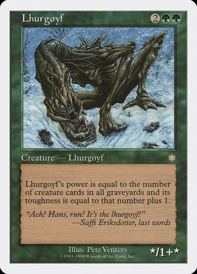 Magic: The Gathering MTG Single Lhurgoyf [Battle Royale Box Set]