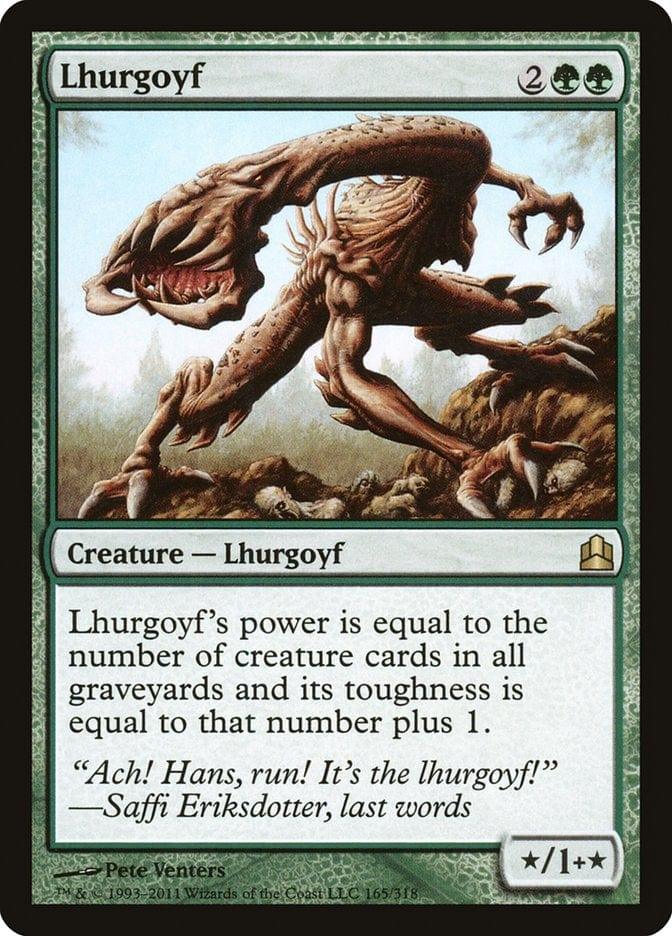 Magic: The Gathering MTG Single Lhurgoyf [Commander 2011]