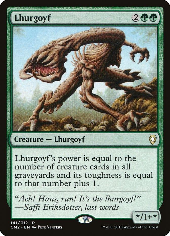 Magic: The Gathering MTG Single Lhurgoyf [Commander Anthology Volume II]