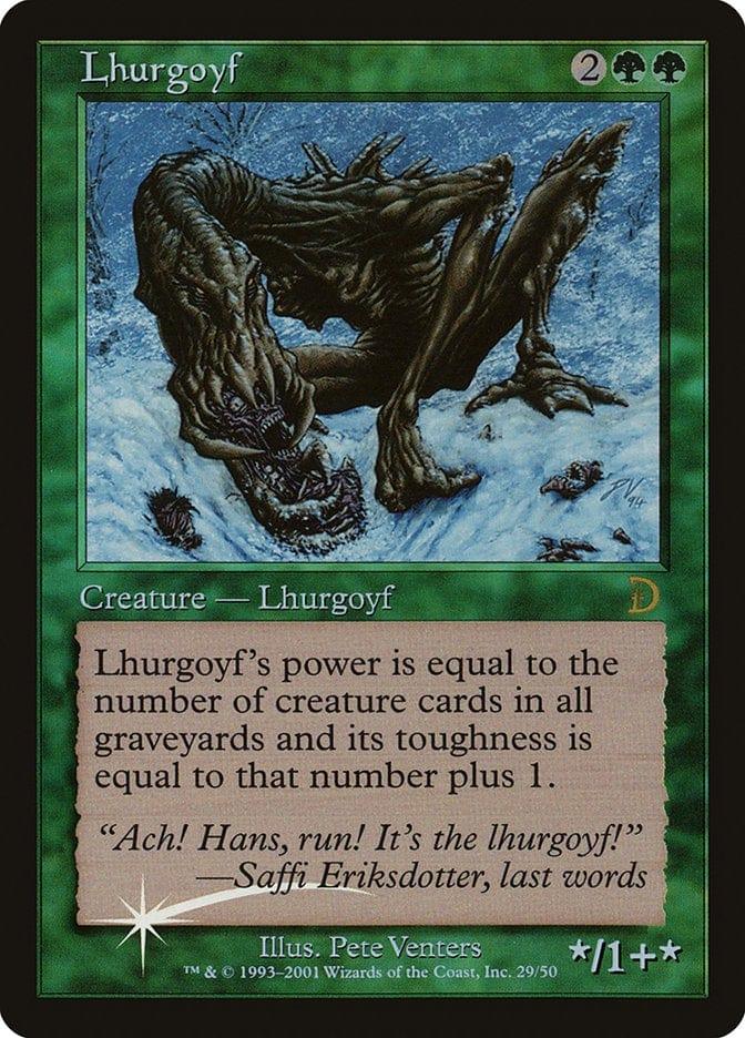 Magic: The Gathering MTG Single Lhurgoyf [Deckmasters]