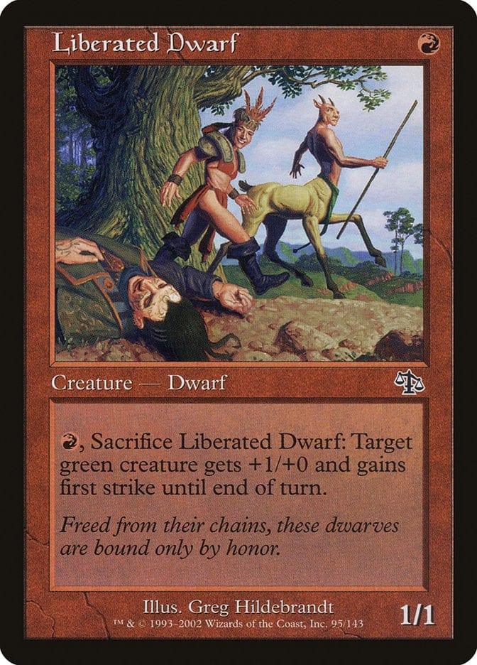Magic: The Gathering MTG Single Liberated Dwarf [Judgment]