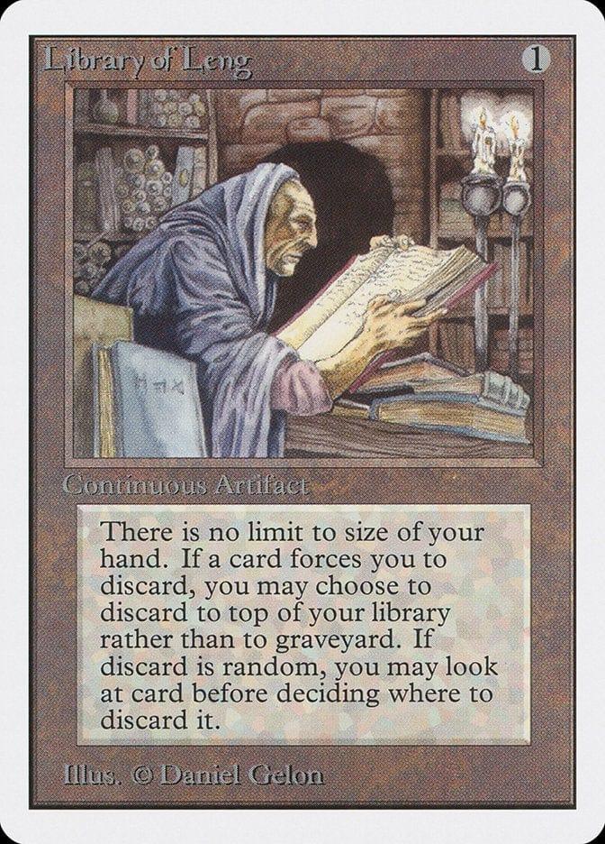 Magic: The Gathering MTG Single Library of Leng [Unlimited Edition]
