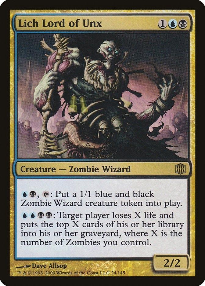 Magic: The Gathering MTG Single Lich Lord of Unx [Alara Reborn]